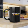 On Patrol Live Black Mug