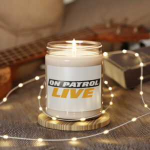On Patrol Live Scented Soy Candle, 9oz