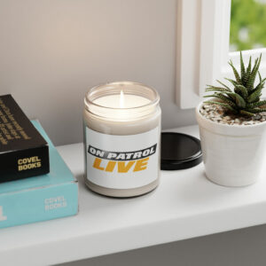 On Patrol Live Scented Soy Candle, 9oz
