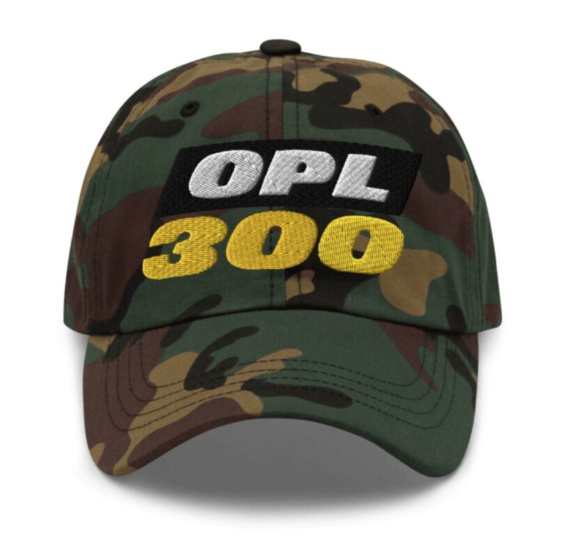 OPL 300th Episode Commemorative Camo Hat