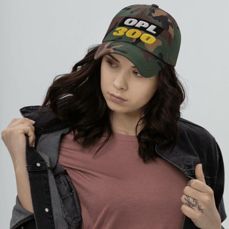 OPL 300th Episode Commemorative Camo Hat