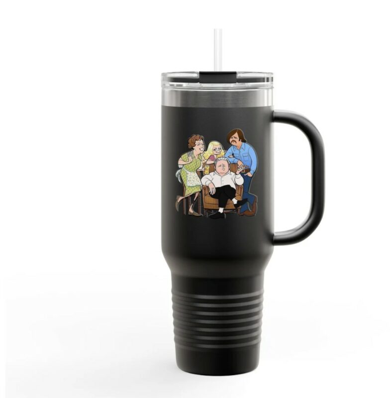 OPL On Patrol Live All in the Family Insulated Travel Mug, 40oz