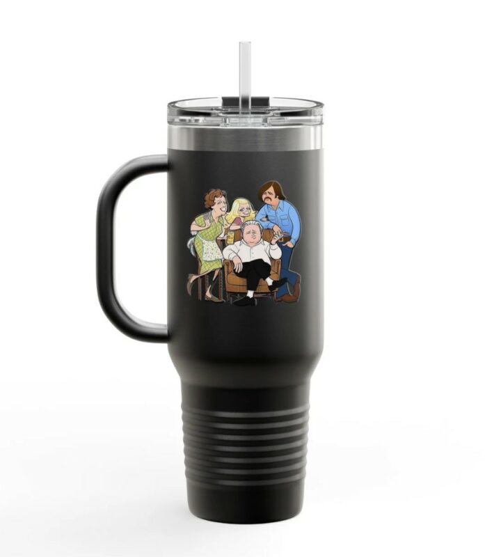 OPL On Patrol Live All in the Family Insulated Travel Mug, 40oz
