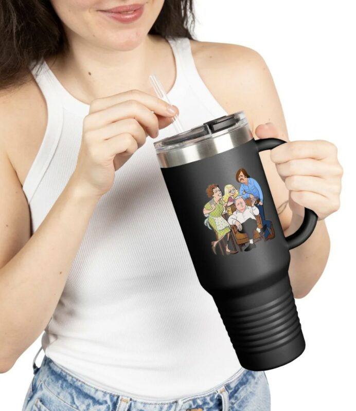 OPL On Patrol Live All in the Family Insulated Travel Mug, 40oz