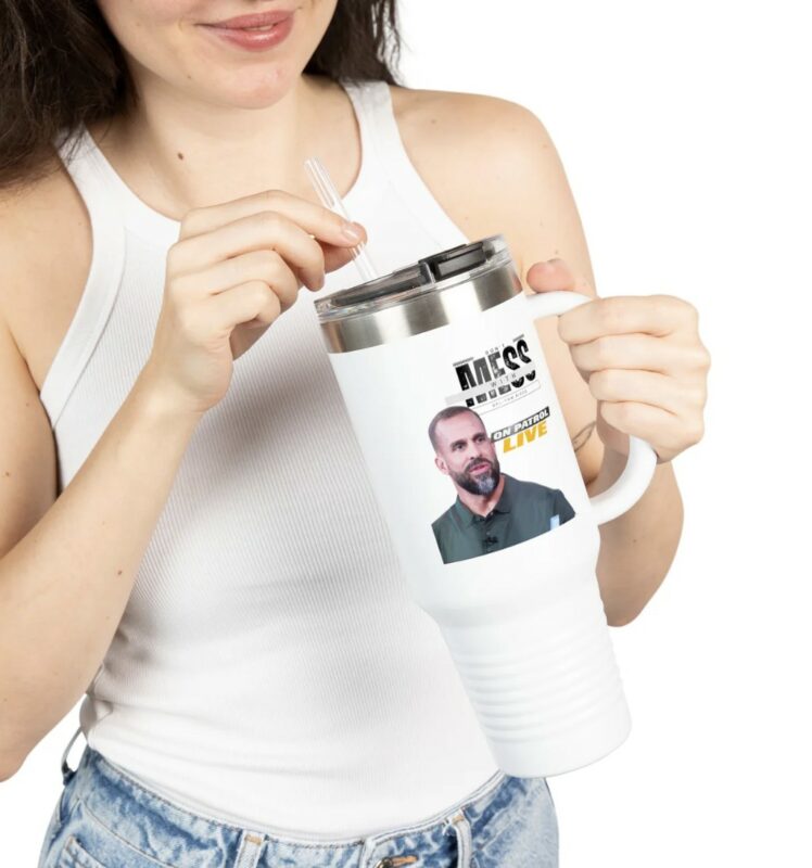 OPL On Patrol Live- Tom Rizzo Insulated Travel Mug, 40oz