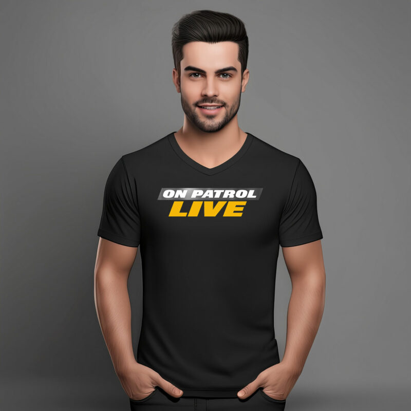Official On Patrol Live V-Neck Shirt