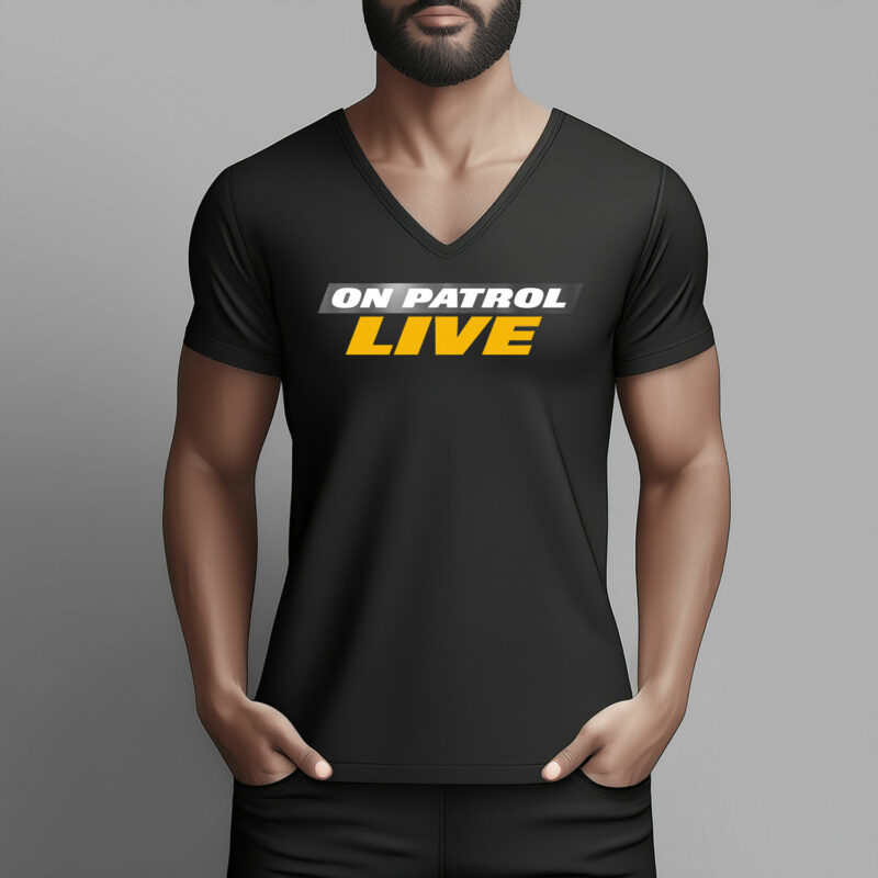 Official On Patrol Live V-Neck Shirt