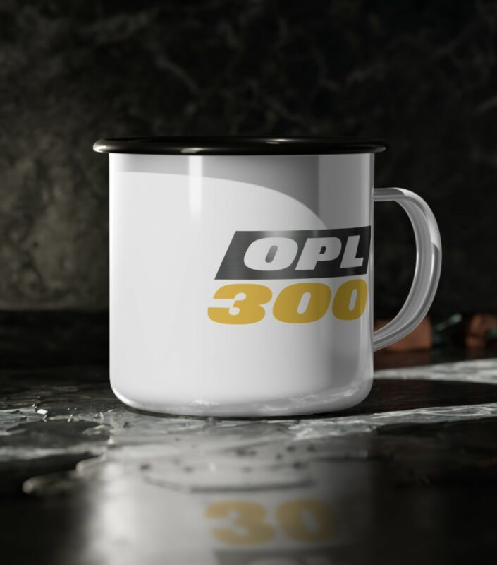 On Patrol Live 300 Enamel Camp Cup