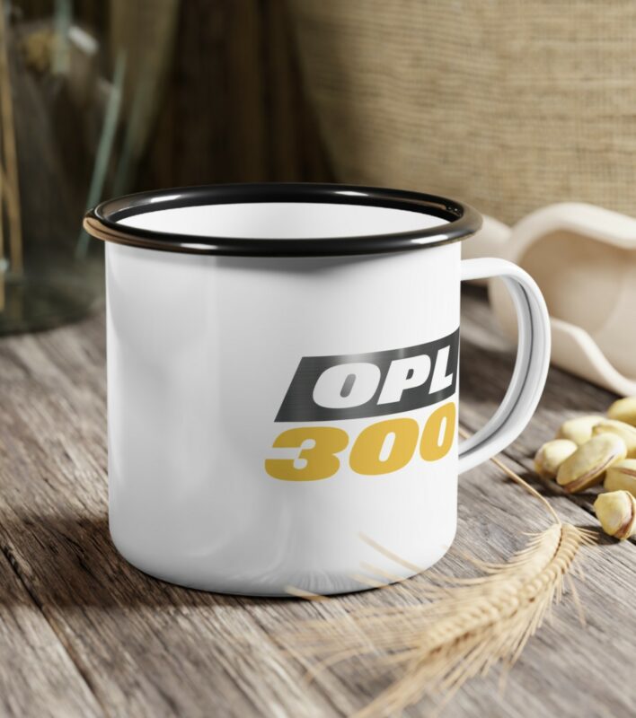 On Patrol Live 300 Enamel Camp Cup