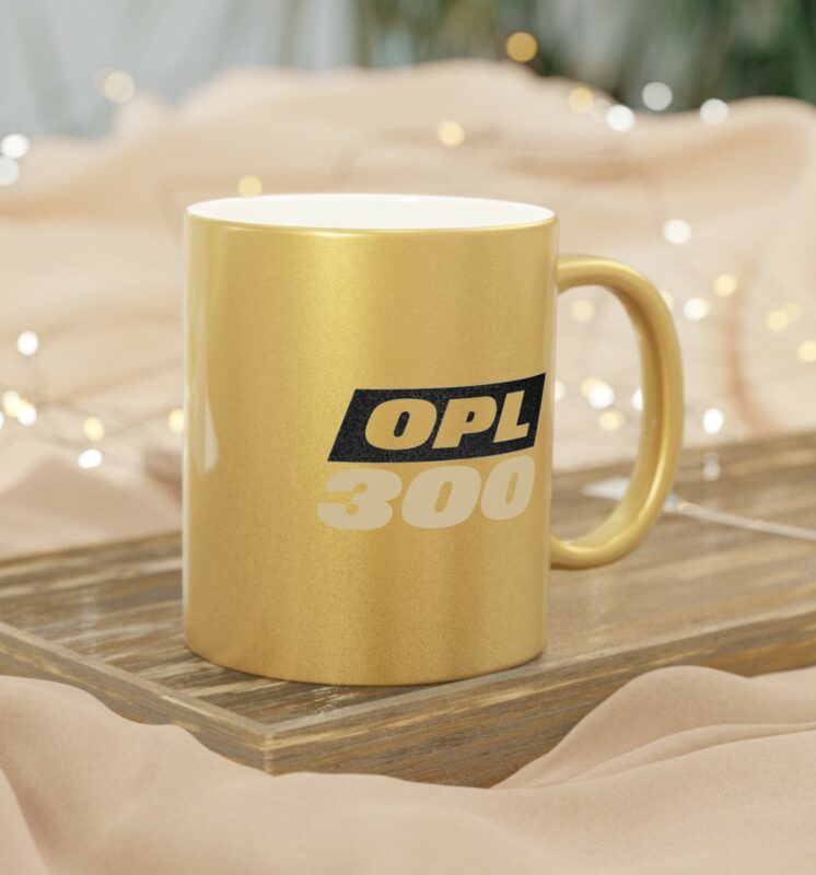 On Patrol Live 300 Metallic Mug Gold