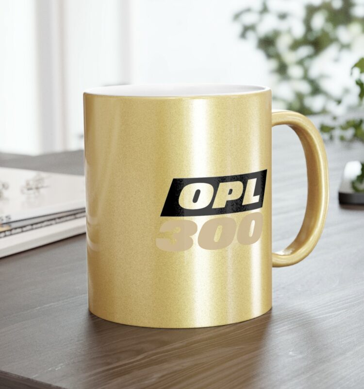 On Patrol Live 300 Metallic Mug Gold