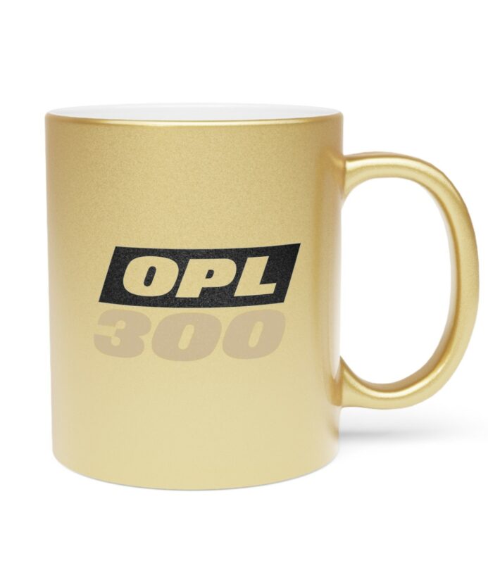 On Patrol Live 300 Metallic Mug Gold