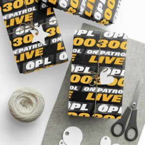 On Patrol Live 300 Wrapping Papers