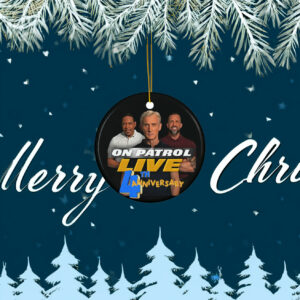 On Patrol Live 4th Anniversary Ceramic Ornaments