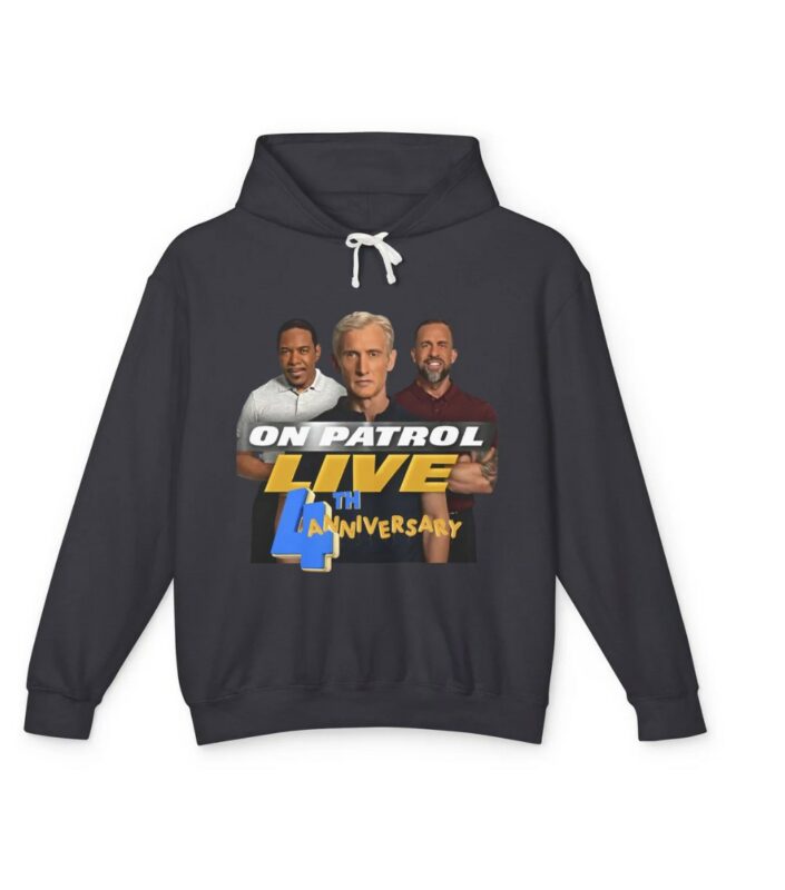 On Patrol Live 4th Anniversary Gift Shirt
