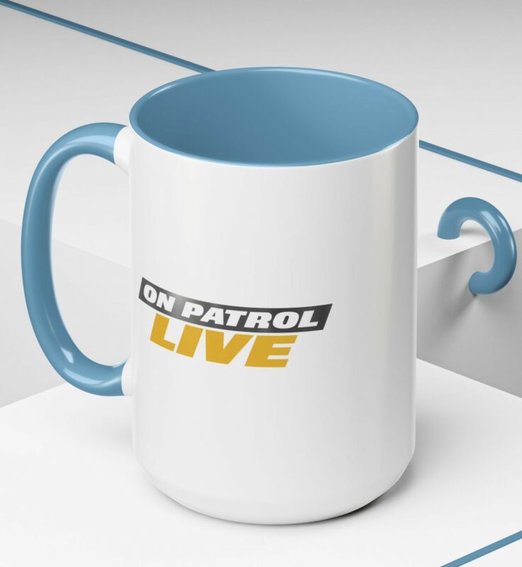 On Patrol Live Accent Coffee Mug