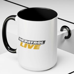 On Patrol Live Accent Coffee Mug