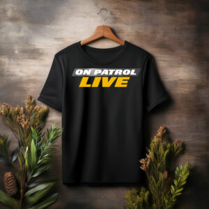 On Patrol Live Camouflage Logo Tee
