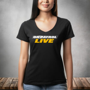 On Patrol Live Camouflage Logo Tee