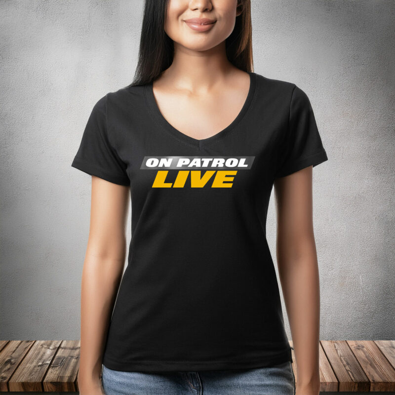 On Patrol Live Camouflage Logo Tee