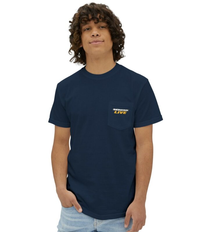 On Patrol Live Comfort Colors Pocket T-Shirt