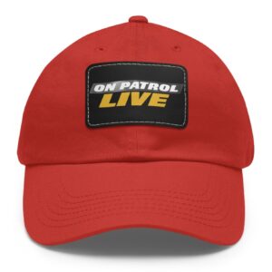 On Patrol Live Dad Hat with Leather Patch