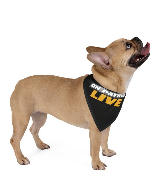 On Patrol Live Doggie Bandana