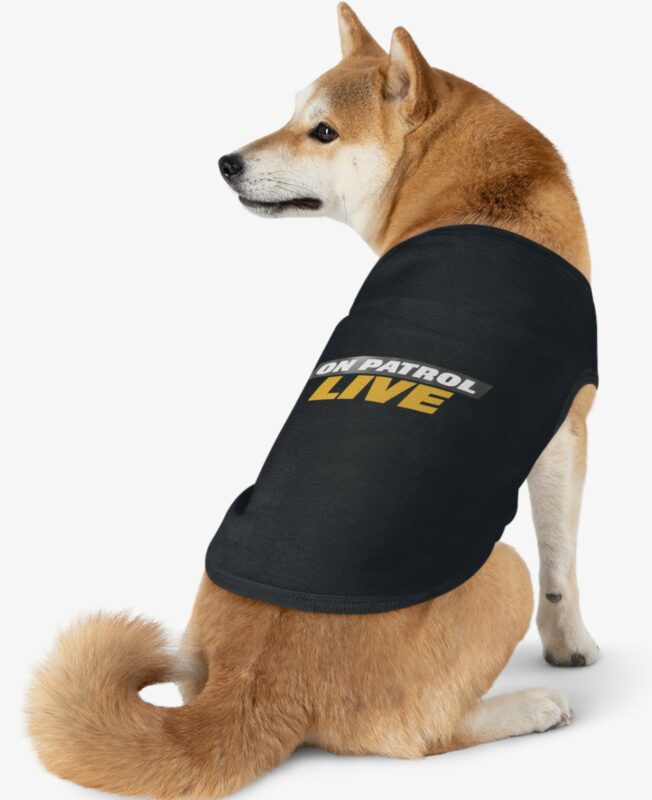 On Patrol Live Doggie Tank Top