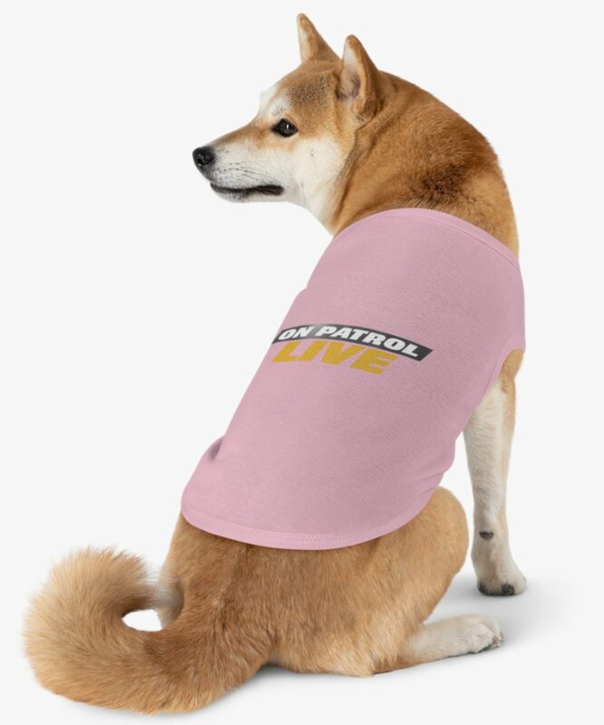 On Patrol Live Doggie Tank Top