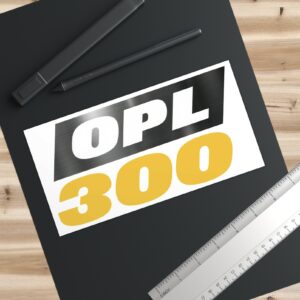 On Patrol Live OPL 300 Bumper Sticker