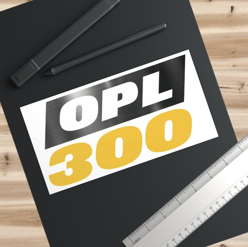 On Patrol Live OPL 300 Bumper Sticker