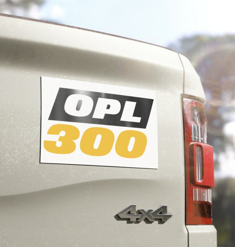 On Patrol Live OPL 300 Car Magnet