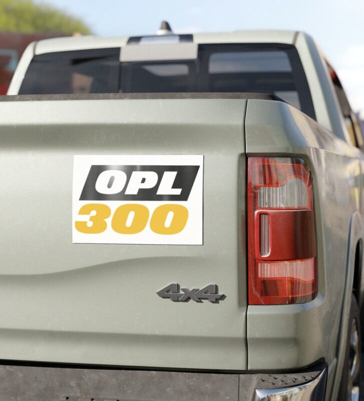 On Patrol Live OPL 300 Car Magnet