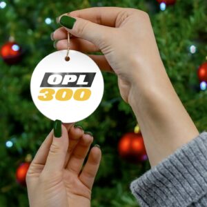 On Patrol Live OPL 300 Ceramic Ornament
