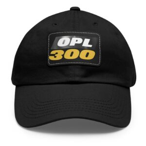 On Patrol Live OPL 300 Dad Hat with Leather Patch