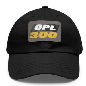 On Patrol Live OPL 300 Dad Hat with Leather Patch