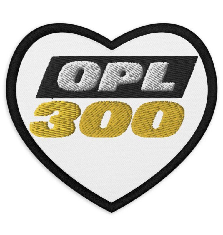 On Patrol Live OPL 300 Embroidered patches