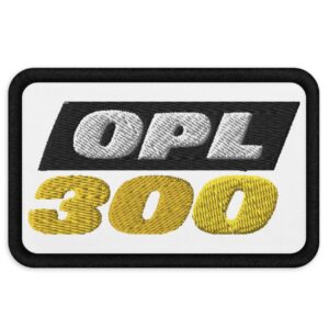 On Patrol Live OPL 300 Embroidered patches
