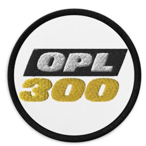 On Patrol Live OPL 300 Embroidered patches