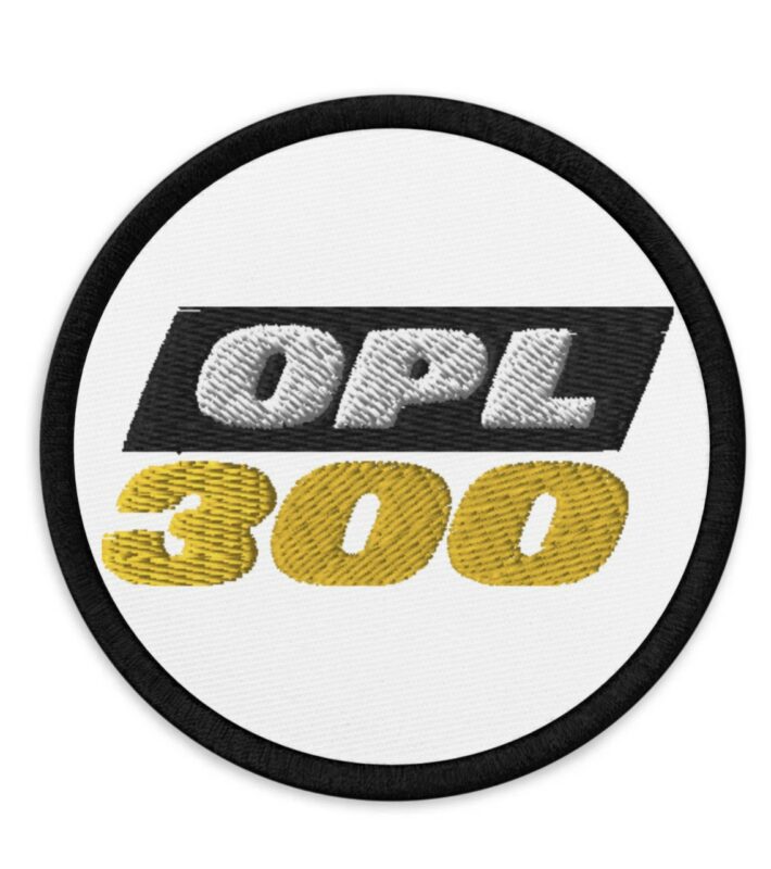 On Patrol Live OPL 300 Embroidered patches
