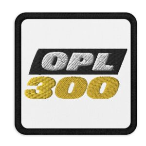 On Patrol Live OPL 300 Embroidered patches