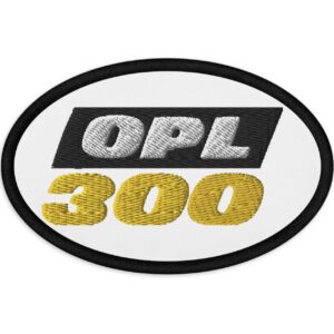 On Patrol Live OPL 300 Embroidered patches