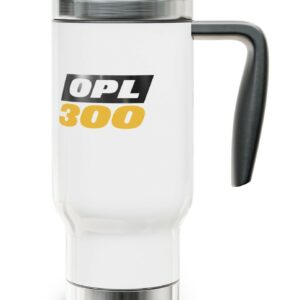 On Patrol Live OPL 300 Stainless Steel Travel Mug with Handle