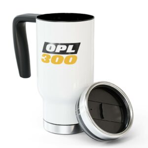 On Patrol Live OPL 300 Stainless Steel Travel Mug with Handle
