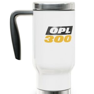 On Patrol Live OPL 300 Stainless Steel Travel Mug with Handle