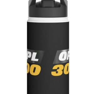 On Patrol Live OPL 300 Stainless Steel Water Bottle, Standard Lid