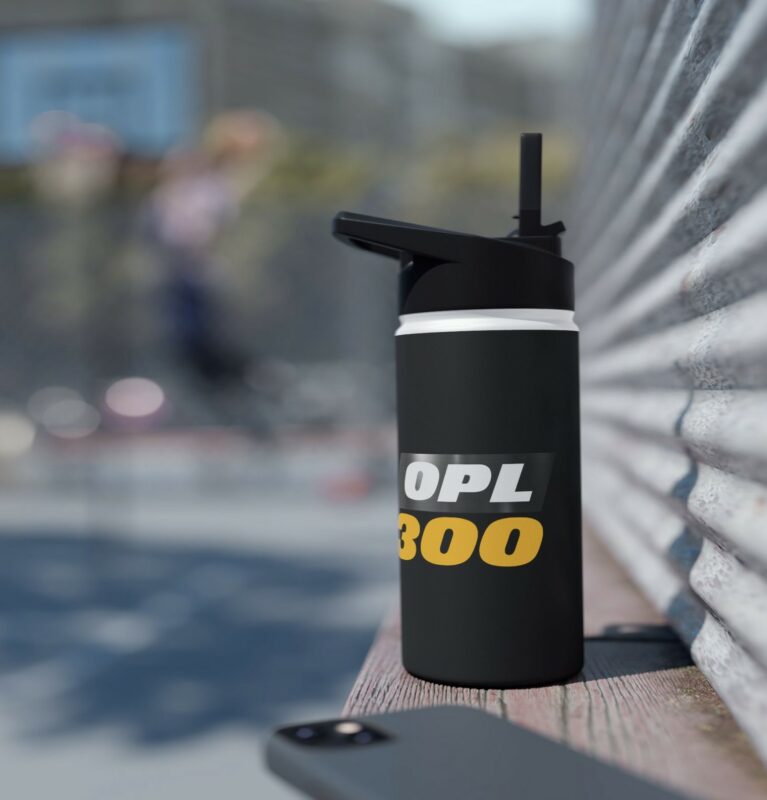 On Patrol Live OPL 300 Stainless Steel Water Bottle, Standard Lid