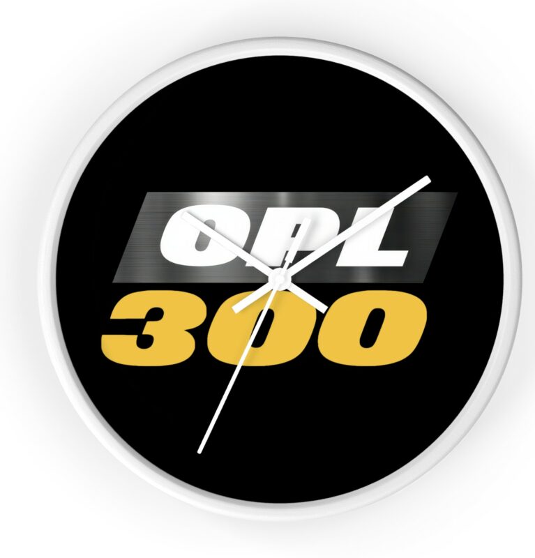 On Patrol Live OPL 300 Wall Clock