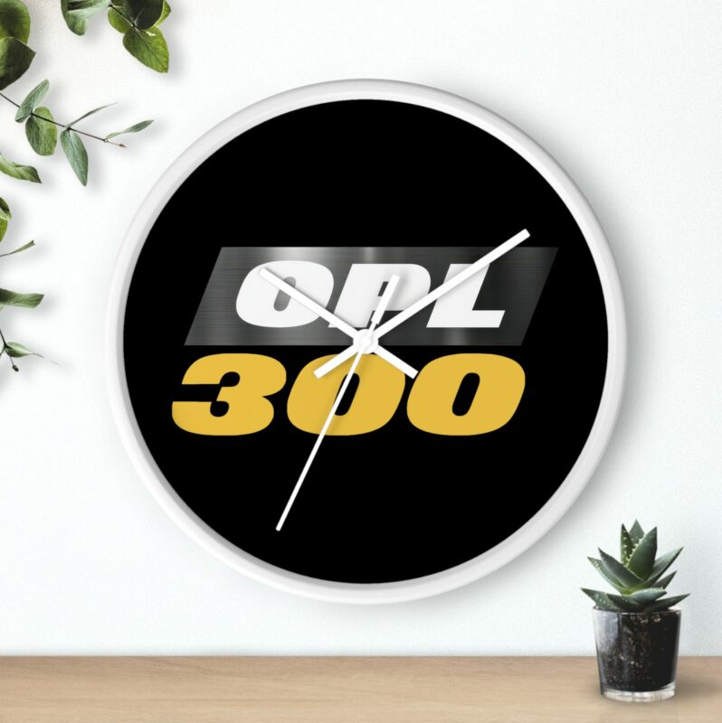 On Patrol Live OPL 300 Wall Clock