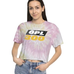 On Patrol Live OPL 300 Women's Tie-Dye Crop Tee